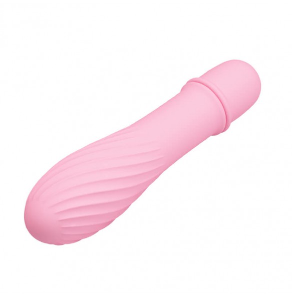 PRETTY LOVE - Screw Thread Vibrator Stick (Battery - Pink)